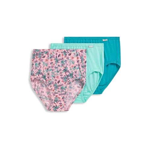 Image of Jockey Women's Underwear 100% Cotton Elance Brief - 3 Pack