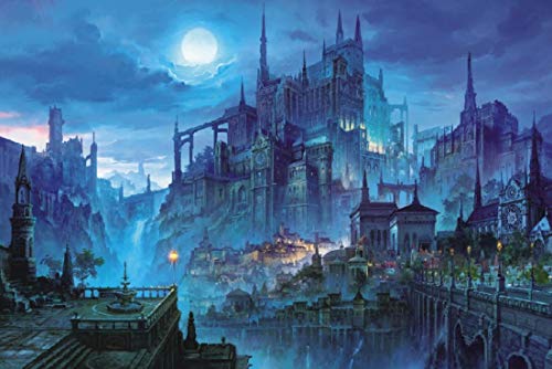 Preisvergleich Produktbild Schwieriges Puzzle 1000 Teile des Dekompressionspuzzles für Erwachsene gestalten berühmte Gemälde landschaftlich