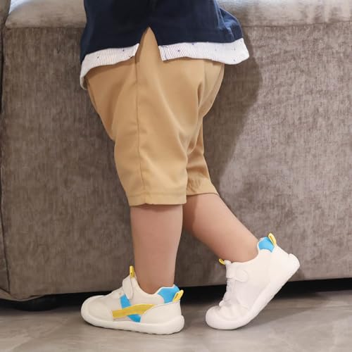 Image of Baby Shoes Boys Girls First Walkers Cute Animals Toddler Sneakers Prewalkers Rubber Sole