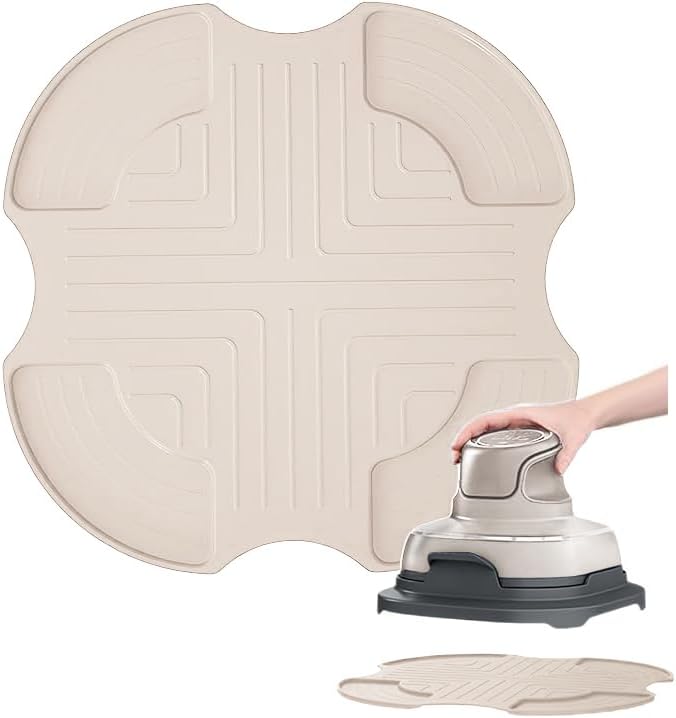 Trivet de silicona Tailored Ninja Crispi PowerPod  Almohadillas calientes para accesorios de freidora de aire de vidrio Ninja Crispi, resistentes al