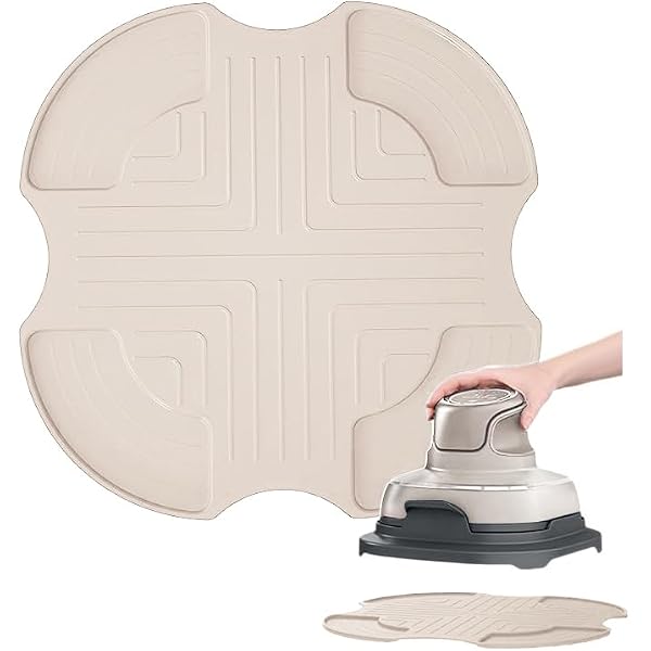 Tailored Ninja Crispi PowerPod Silicone Trivet – Hot Pads for Ninja Crispi Glass Air Fryer Accessories, Heat-Resistant, Non-Slip, Protection for Countertop (Off White) by LNORUCH - Used condition - US$6.04
