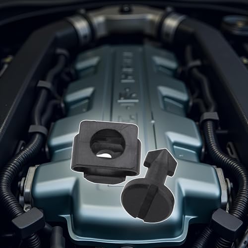 Image of Black Engine Cover Undertray Wheel Arch Screw Plastic for 91501-SS8-A01, 91601-SS8-A01(ZS345)