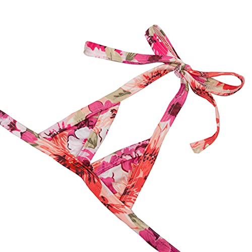 Image of CuteBone Dog Bikini Dress 2 Pack, Stylish Swimsuit Costume for Small Dogs, Comfortable & Adjustable Puppy Bathing Suit, Soft Outfit Pet Apparel for Beach, Pool and Summer Fun 2DB02S