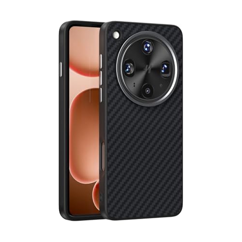 Coque Oppo Find X8 Ultra en fibre de carbone mate et texture micro-gaufrée 6D