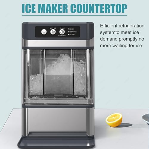 Máquina automática de hielo portátil para mostrador miniatura 7