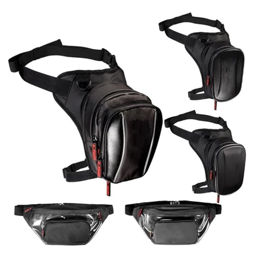 Bolsa muslo cadera impermeable para llevar todo en la moto 2