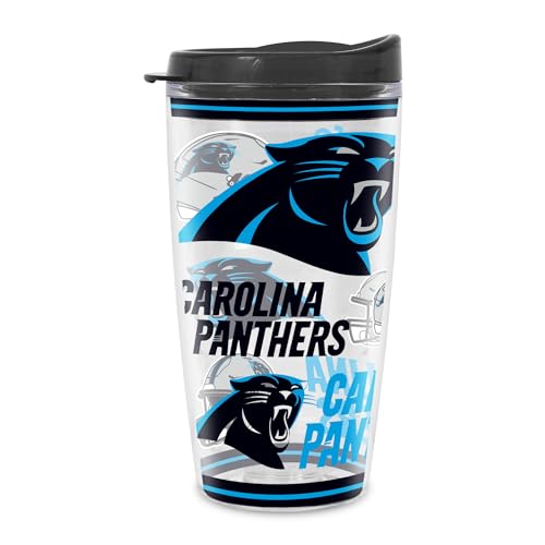 Image of Rico Industries NFL Football Double Wall Mayhem 16oz Tritan Tumbler W Lid