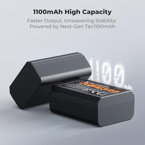 Image of K&F Concept NP-FW50 Battery and Dual Slot Charger for Sony ZV-E10 A6500 A6400 A6300 A6000 A7 A7II A7RII A7SII A7S A7R A7R2 NEX-3 NEX-5 Cameras