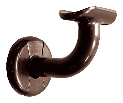 マツ六 ECLE システム手すり 横カバー付ブラケット ブラウン EL-605