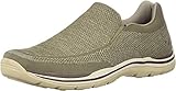 Skechers USA Men's Expected Gomel Slip-On Loafer,Taupe,9.5 2W US