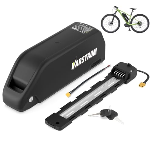 Varstrom 52V Ebike Battery 52V20Ah 1040Wh Electric Scooter Lithium Battery with Waterproof Case with 3A Charger&30A BMS Compatible with BAFANG/Voilamart/AW 0-1000W Ebike Conversion Kit