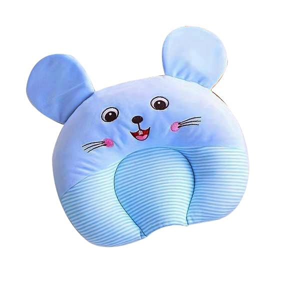 Neck Supporting Pillow for Head Shaping Baby Cotton New Born Baby Soft