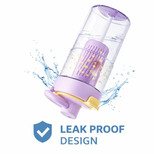 Image of Vasukie 750ml Kids Water Bottle with Detachable Food Infuser | BPA-Free, Food Grade & Leakproof | Freezer & Fridge Safe | Durable & Stylish School Bottle (Star Bottle)