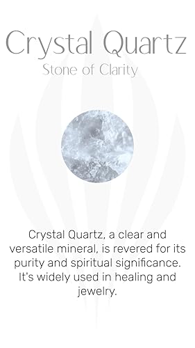 Boucles d'oreilles pendantes en cristal de quartz légères et anti-ternissement