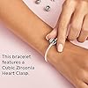 PANDORA Moments Sparkling Heart Clasp Snake Chain Bracelet - Compatible Moments Charms - Sterling Silver Charm Bracelet for Women - Gift for Her - 8.3" #4