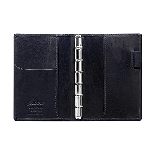Filofax L026055 Agenda da Pelle, Slim, Blu Navy