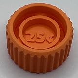 Zwango Quarter Coin Wrapper Crimper Tool with 8mm Drill Adapters - Orange ABA Standard - Coin Roll Crimper for Quarters - Professional Coin Rolling Tool for Banks & Collectors