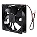 ACEIRMC 2pcs 9225 92mm x 92mm x 25mm 2Pin DC 12V 2Pin Computer Fan High Speed Muffin Fan Cooling Fan for 3D Printer Computer Case DIY Cooling Ventilation Projects (12V 2pin)