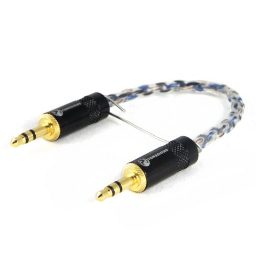 ZY HiFi Cable HiFi Cable Pailiccs 3.5 to 3.5 Audio Cable adater Professional Cable ZY-014