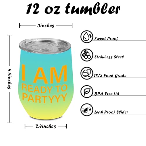 50% Off BQXH 4-Pack Insulated Wine Tumblers for Travel - Image 3