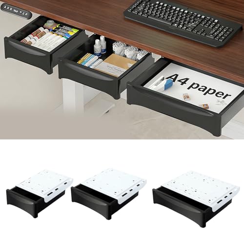 Rangement pour tiroirs de table sous bureau pour stopper le désordre - 3