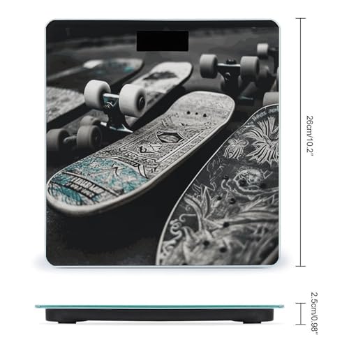 Báscula Digital Inteligente para Baño con Pantalla Grande miniatura 2