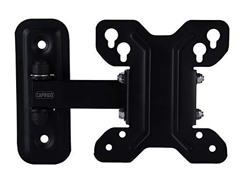 Caprigo Heavy Duty TV Wall Mount Stand for 12 to 27 inches LED/LCD/Monitor Screen’s, Full Motion Rotatable Universal TV & Monitor Wall Mount Bracket with Swivel & Tilt Adjustments (Single Arm – M415) Caprigo Heavy Duty TV Wall Mount Stand for 12 to 27 inches LED/LCD/Monitor Screen’s, Full Motion Rotatable Universal TV & Monitor Wall Mount Bracket with Swivel & Tilt Adjustments (Single Arm – M415)