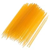 Beatifufu 40個釣り用シャトル フィッシングネット編み修理ツール 魚網シャトル 塩ビ製 耐久性のあるプラスチック素材で漁網の補修や編み作業に