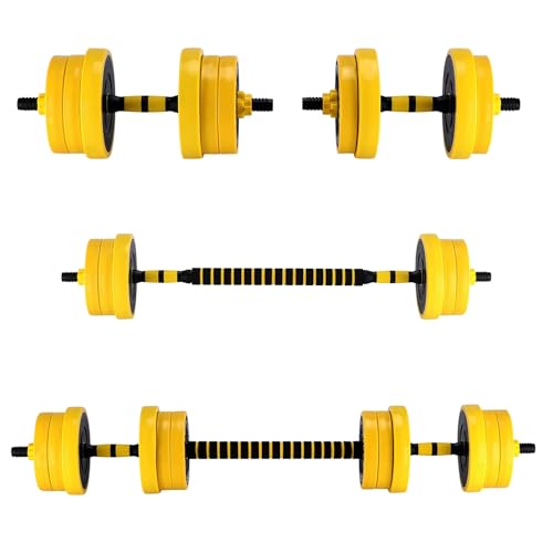2-In-1 Adjustable Weight Set 44/33 Lb, Adjustable Weights Used As...