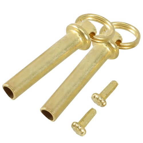 HOMOBABE 2 juegos Remaches y Tuercas para Abanicos Plegables Dorados Accesorios de Reparación Seguros y Duraderos para Ventiladores de Mano de Fáciles de Usar y Portátiles