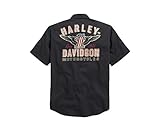 harley hemd kevlar  HARLEY-DAVIDSON 1 Woven Shirt Hemd, 99036-15VM, XL