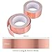 ZTBH Hot Melt Glue Sticks 30mm x 50M Copper Foil Tape, for Shielding Conductive Adhesive for Electrical Melt Glue Stick