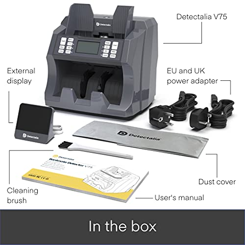 Detectalia V75 Universal Banknote Counter #TOP1
