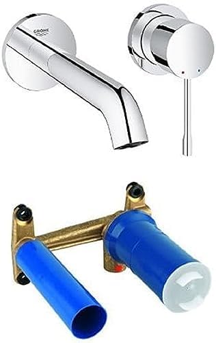 Grohe 23571000 Fitting & 19408001 Essence Wall-mounted 2-Hole  