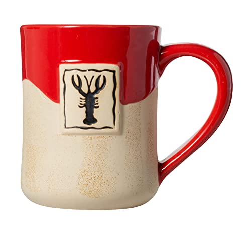 Taza artesanal Cape Shore de cerámica 16 oz multicolor miniatura 1