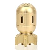 HYGPDER Atomic Bomb Spinning Top,Fidget Spinners for Adults Kids,Metal Decompression Fun Spin Toys for Desk Office Executive,2025 New Brass Removable Assembly Mini Torpedo Spinning Top Toys