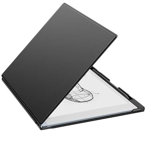 MoKo Caso for Remarkable 2 Tablet Carcasa Protectora Dura y Ligera con Soporte Incorporado para Lápiz, Tableta Funda Folio Inteligente para Remarkable 2 Tableta 10,3" Versión 2020, Negro | Ya disponible en tu tienda friki favorita! En mundofriki.es!