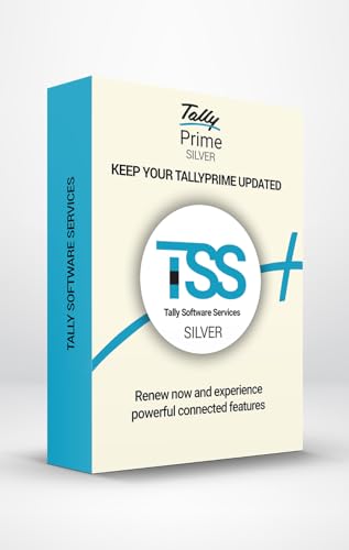 Image of Tally Software Services (TSS) - Silver. Subscription for e-Way Bills, e-Invoice, Online Reports, Banking & Payment feature on your existing TallyPrime Silver license. (Email Delivery In 2 Hours)
