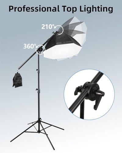 Image of Skytex Softbox Lighting Kit 3Pack, 20x28in Soft Box | 135W 5500K E27 Bulb Continuous Photography Lighting, Photo Studio Lights Equipment for Camera Shooting, Video Recording