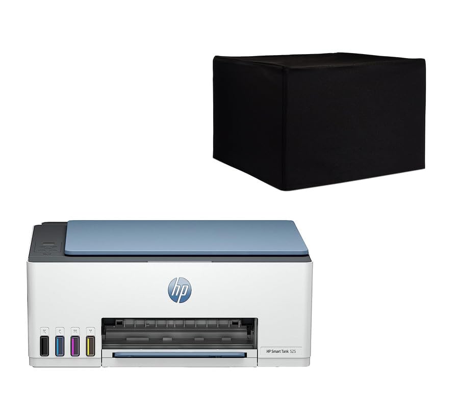 JeJos Printer Dust Cover Case Compatible with HP Smart Tank 525 All-in-One Multi-function - Black (B0CBX9BDBS) Amazon Price History, Amazon Price Tracker