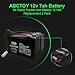 ABCTOY 24 Volt Battery Pack for Razor Pocket Mod Electric Scooter(7AH), Replacement Set of 2 Premium Rechargeable AGM Batteries with Wiring Harness for Bella & Betty & Bistro & Daisy & Vapor