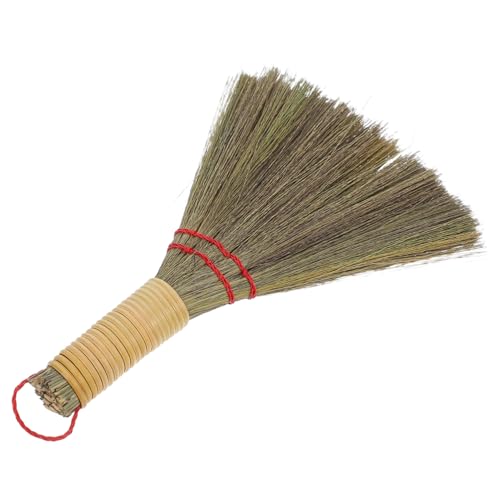 Healeved Kompakter Haushaltsbesen Aus Nachhaltigem Maisstroh Robuster Kleiner Handbesen Für Tisch Sofa Bodenreinigung Langlebig Vielseitig Einsetzbar Für Staub Und Krümel