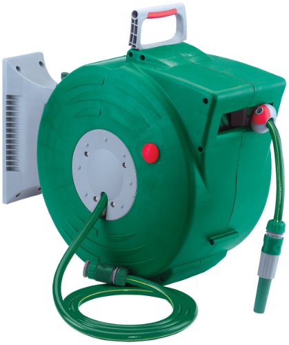 Draper 89210 20 m Retractable Garden Hose Reel KitDraper 89210 20 m Retractable Garden Hose Reel Kit