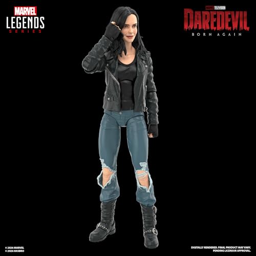 Image of Marvel Legends Series Daredevil: Born Again Daredevil & Jessica Jones, 2 Collectible 6-Inch Action Figures