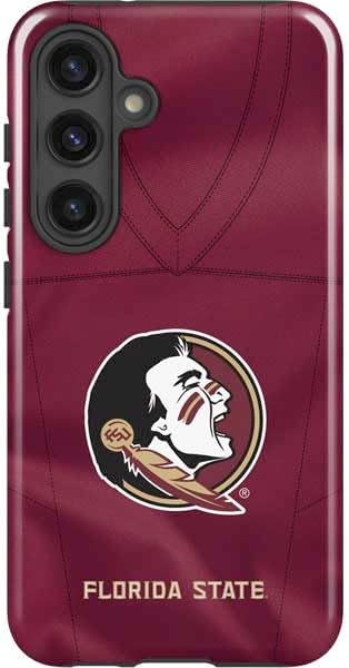 Skinit Impact Phone Case Compatible with Galaxy S25 - Officially Licensed Florida State FSU Seminoles Design