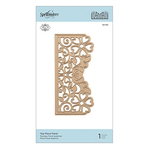 Spellbinders Shapeabilities Top Floral Panel Die, Metal, Brown, 22.2 x 12.8 x 0.2 cm - Image 3