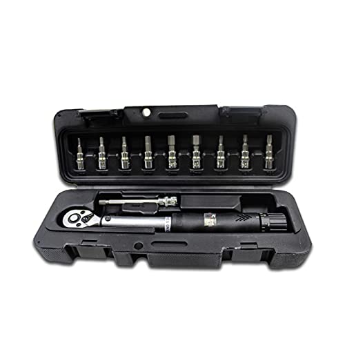 KLKVTGWGZK Handheld Special Window Type Preset Torque Wrench KG Wrench Adjustable Torque Wrench Set for 1/4 Bicycle Wrench