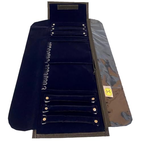 Mostruário Pano Estojo Grande Joia Semijóias Bijus Especial (Azul Marinho) (Azul Marinho)