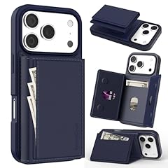 iPhone 17 Pro Max Case Wallet Blue