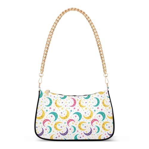 aidingzhi Moon - Bolso de hombro con cadena para mujer, bolso de mano para el día de la madre, Moon